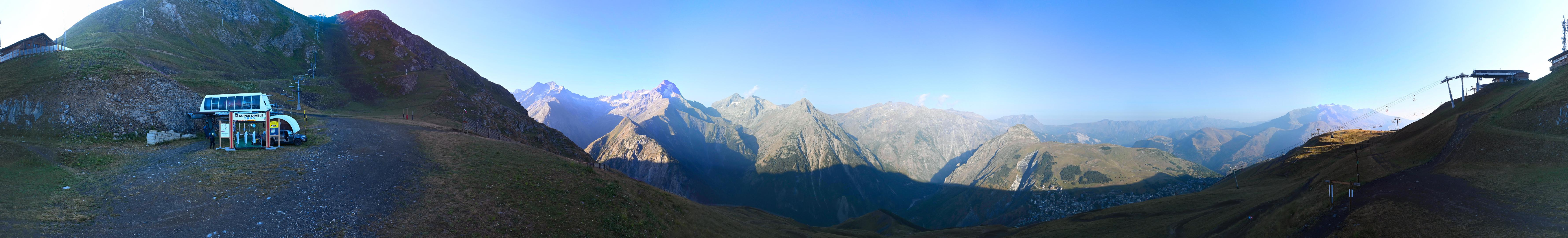 Grand domaine - Webcam Super Diable