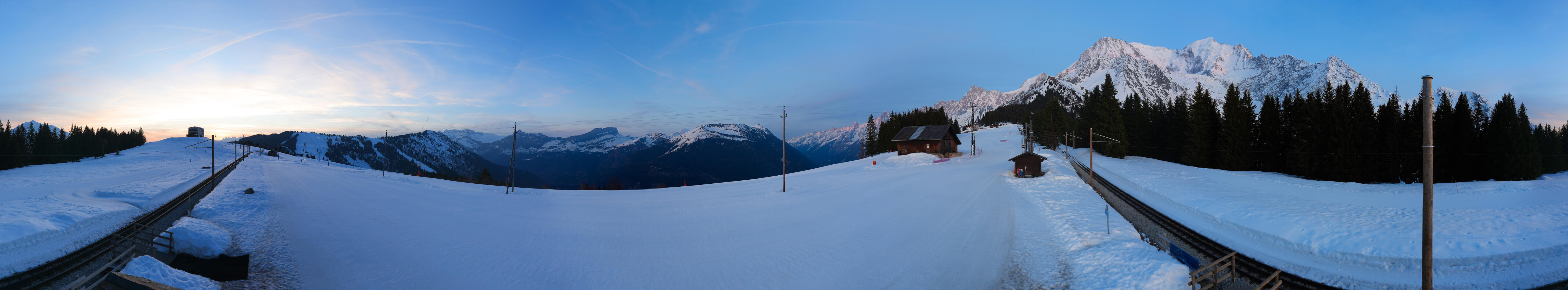 Tramway du Mont-Blanc - Bellevue